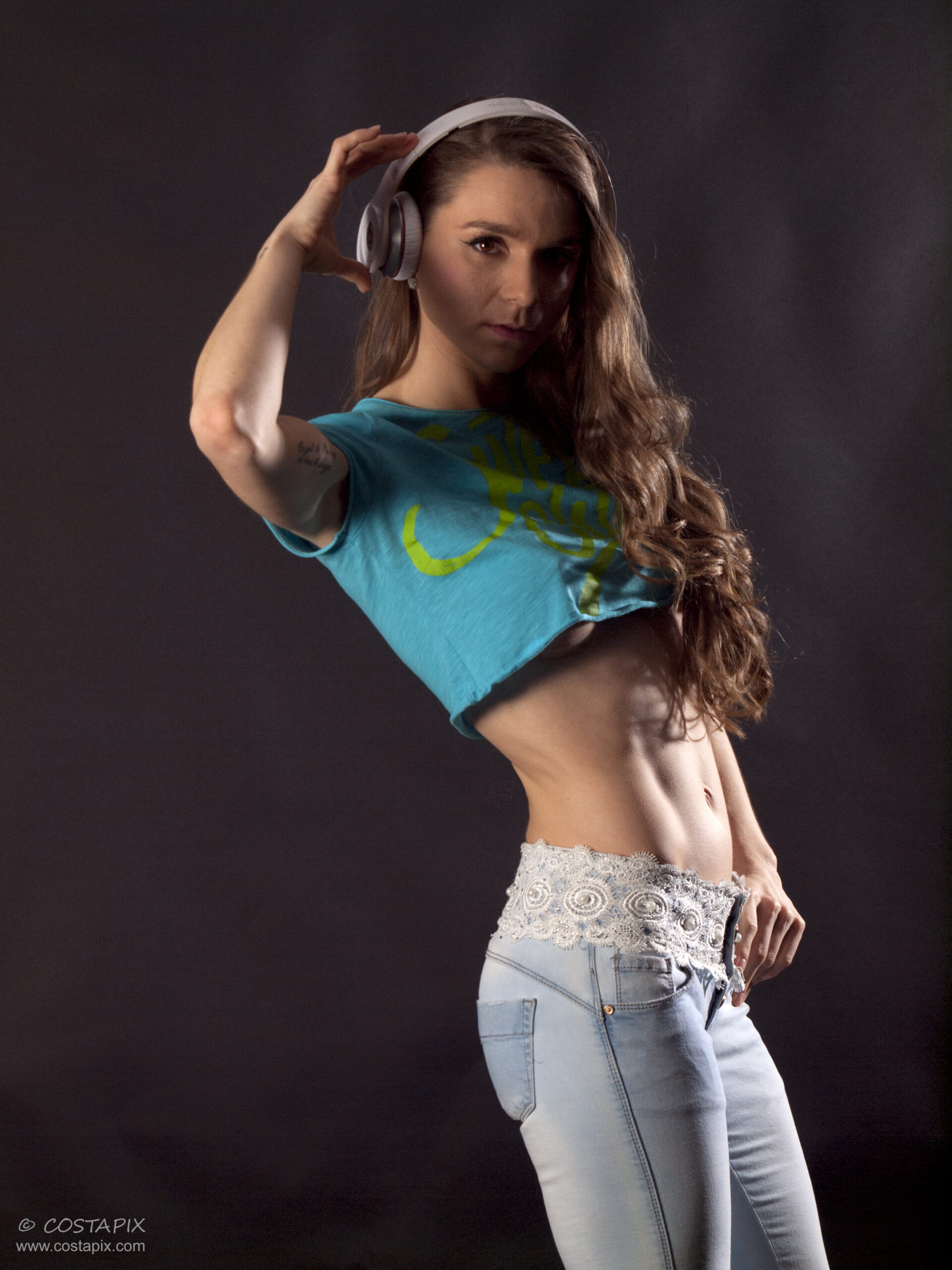 Steffi, fitness model in Costapix Studio
